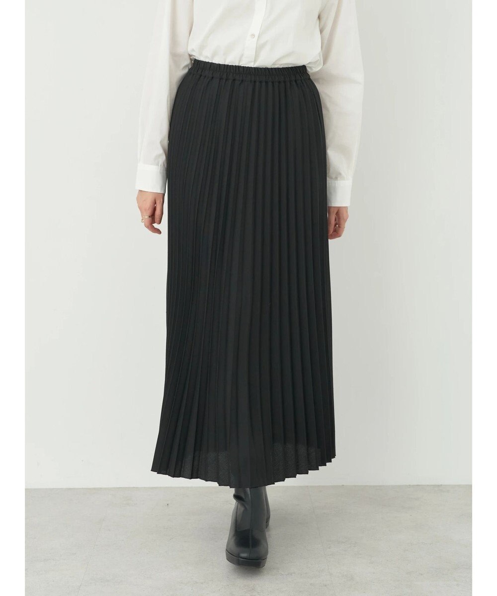 earth music&ecology すきな丈プリーツスカート 