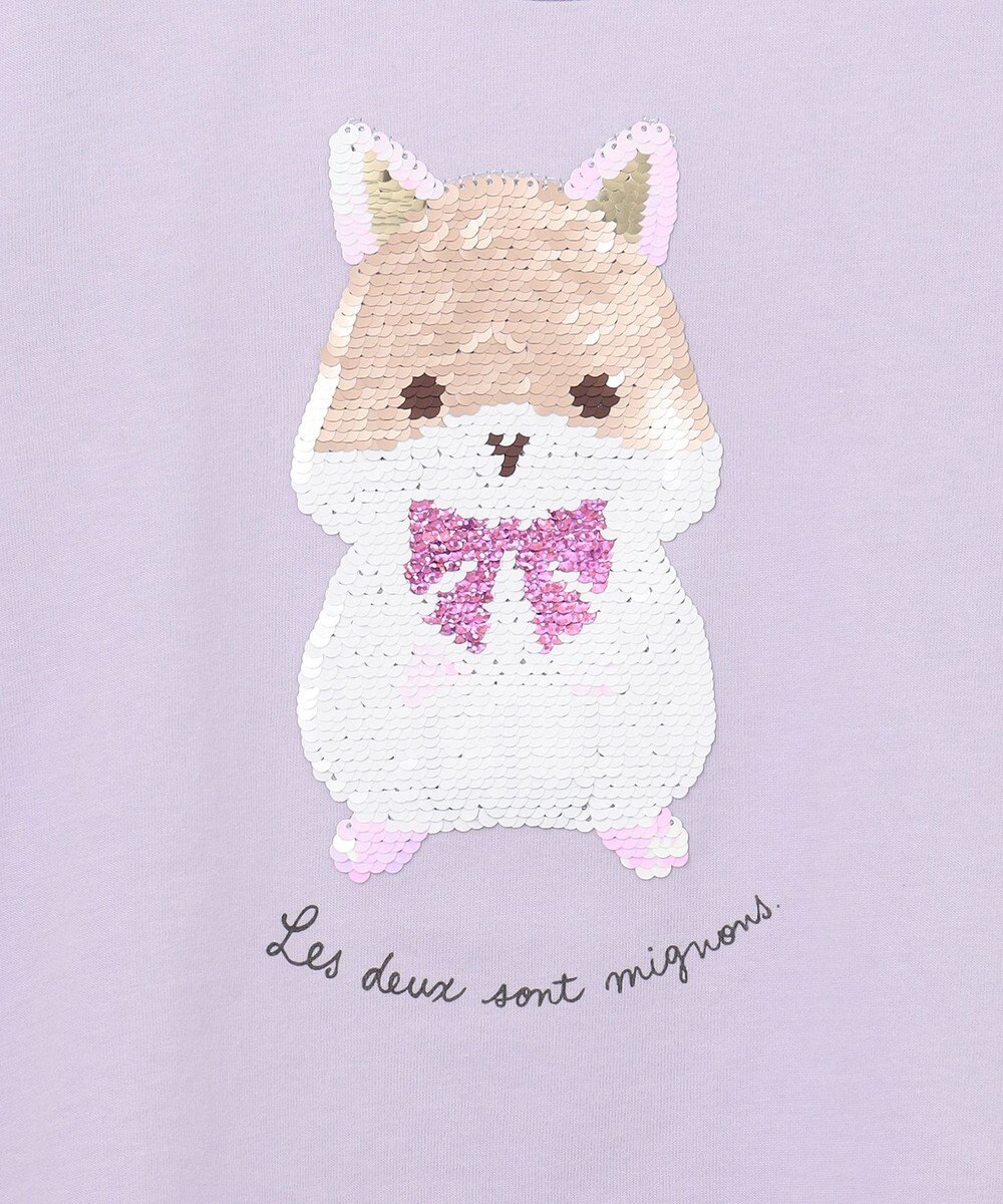 ANY KIDS ミラクルスパンコール 長袖 Tシャツ 