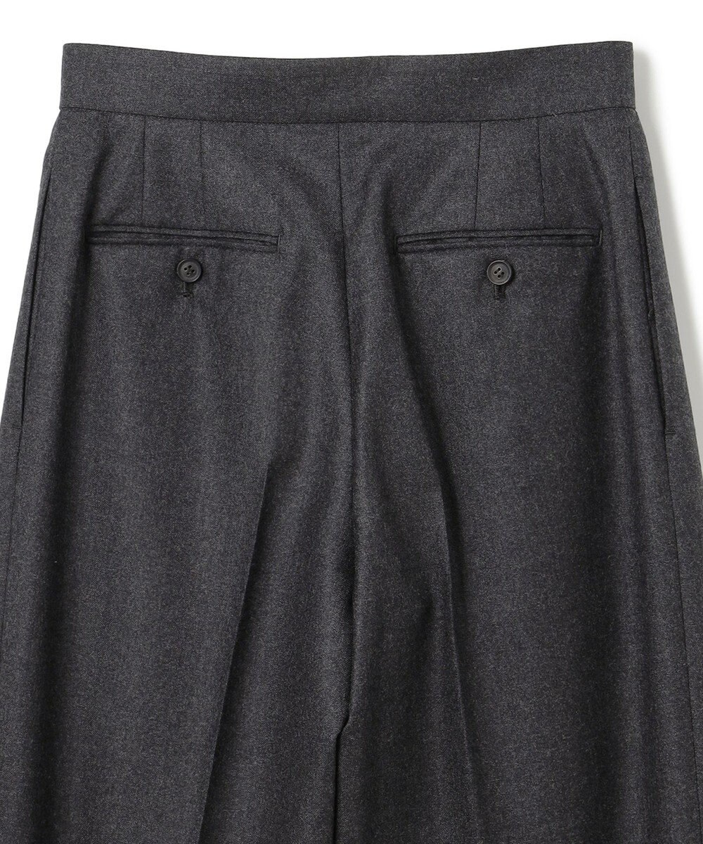 BEIGE， BOSQUET / ウールカービータックパンツ 