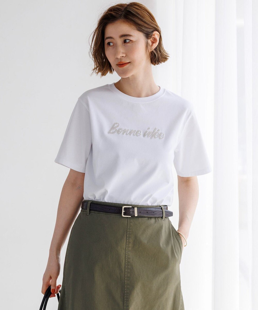 23区 【~6/28まで受注生産】カスタマイズ スパンコール刺繍 半袖 Tシャツ 