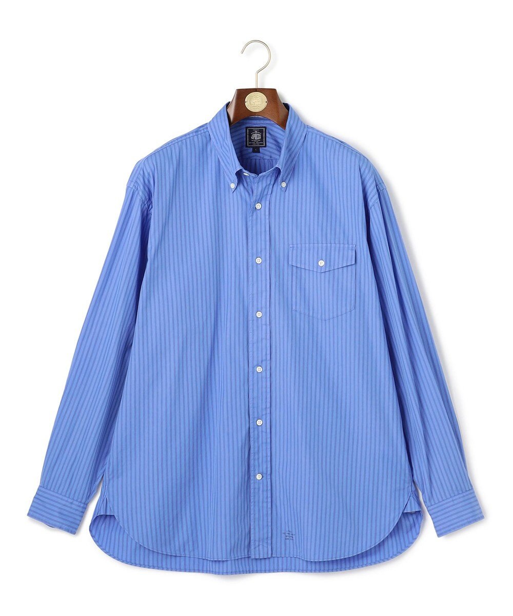 J.PRESS MEN 【J.PRESS ORIGINALS】SOKTAS Meander Garment Dye B.D. Shirt / Baggy-Fit 