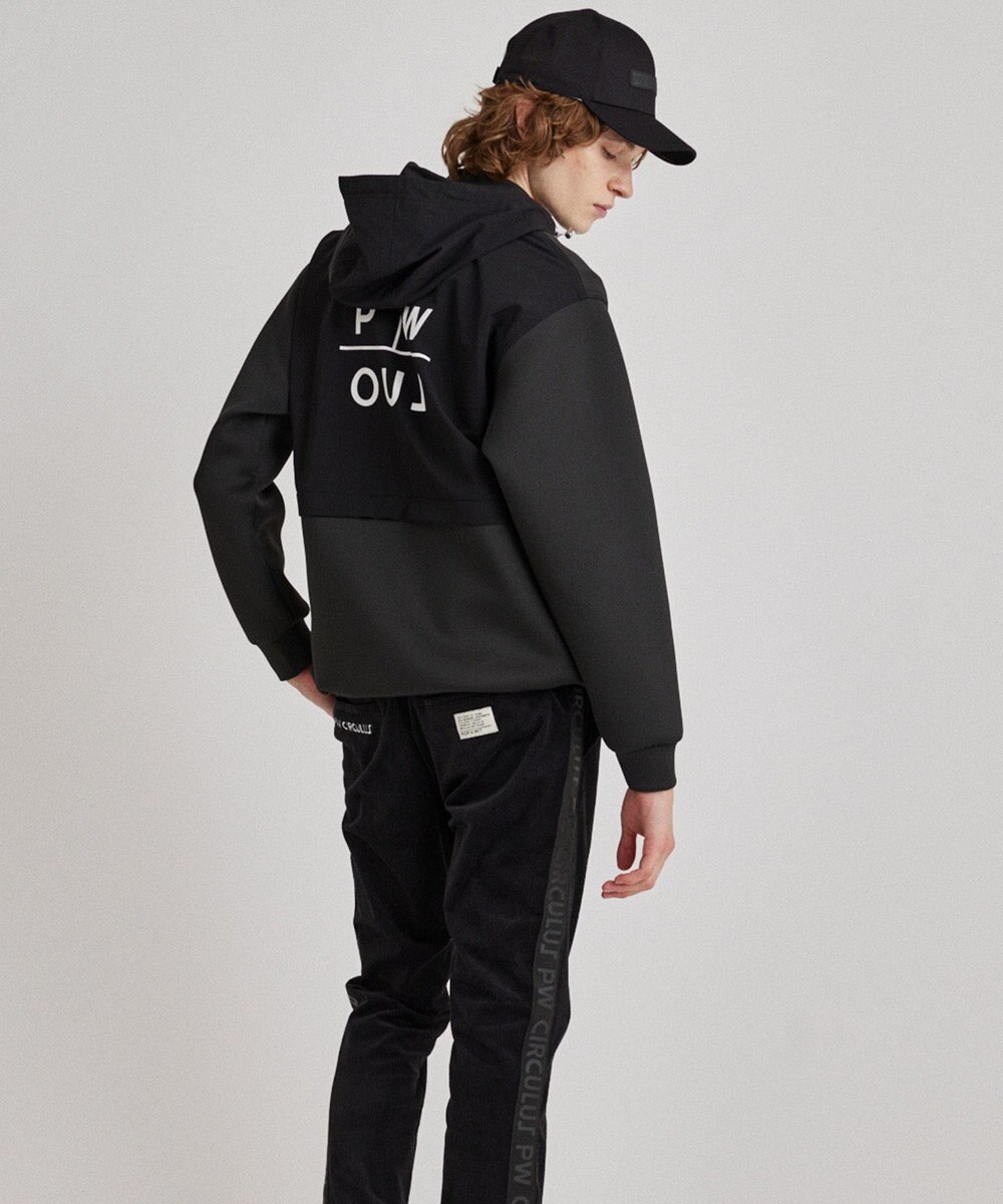 PW CIRCULUS 【MEN】NEW ダンボール デタッチャブルフーディー 