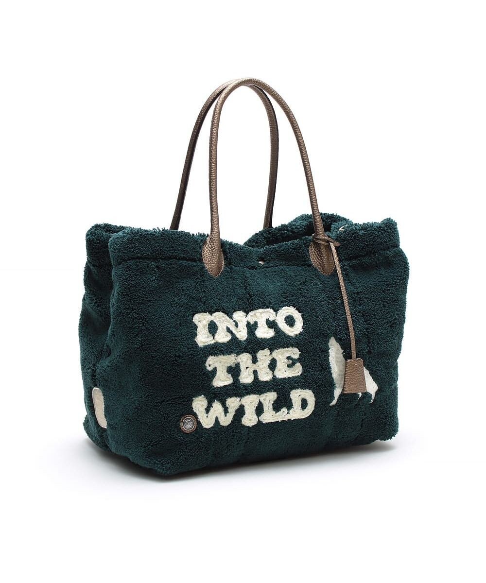 A.D.M.J. 【もこもこ】オスカー/コード刺しゅうキューブトート34cm(Dカン＋) 