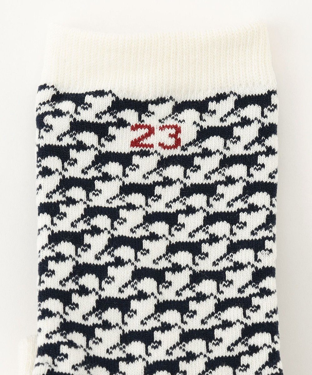 23区GOLF 【MEN】ハンタードッグ柄ソックス 