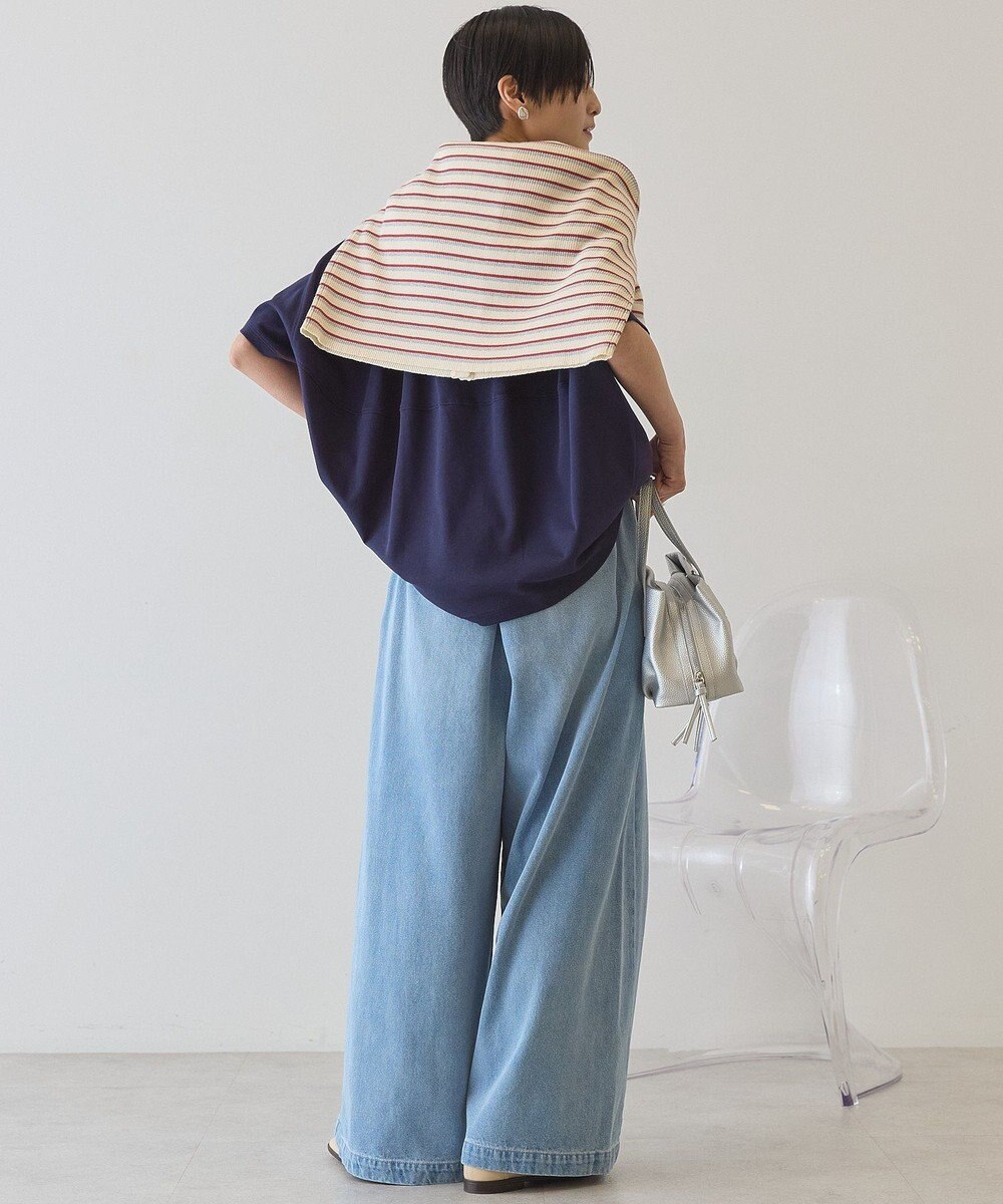 AMERICAN HOLIC 半袖コクーンカットプルオーバー 