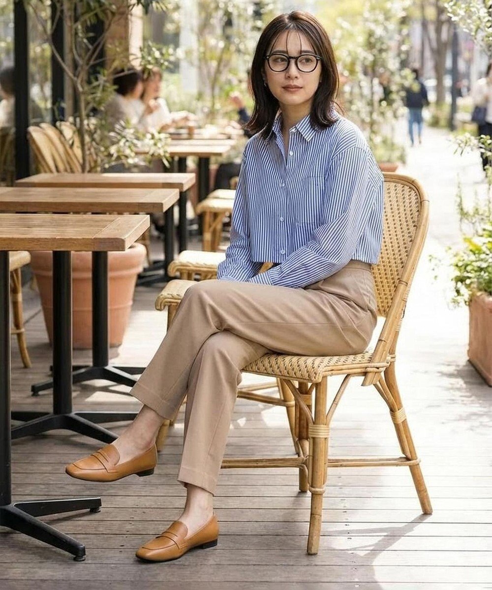 Pointer 日本製 本革シンプルローファー 