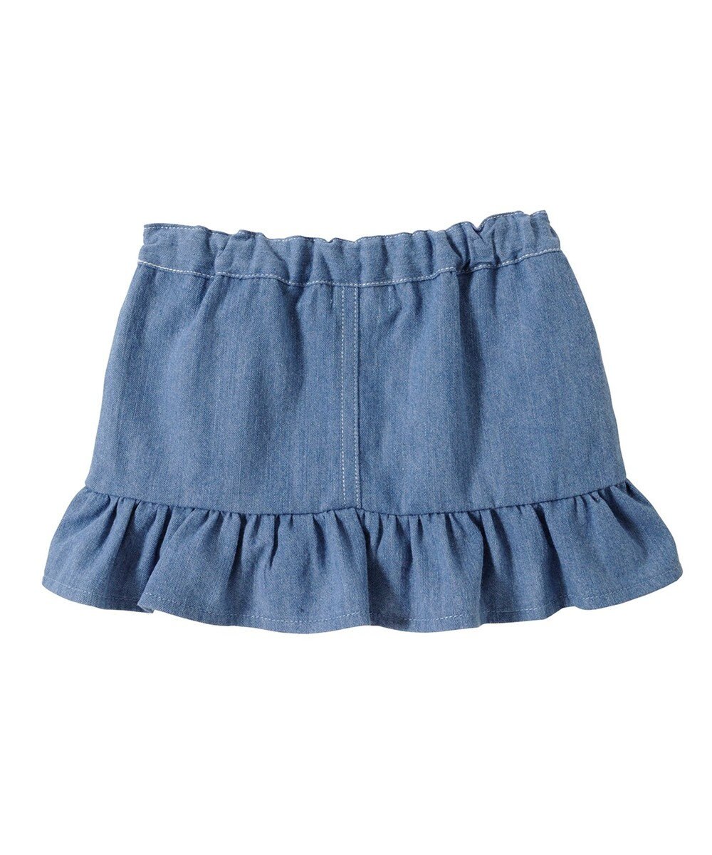 MIKI HOUSE HOT BISCUITS 【100-110cm】キャビットちゃん デニムスカート 
