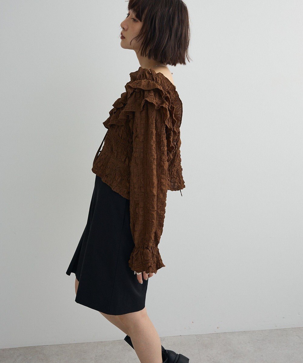 Green Parks ２ＷＡＹフリルブラウス 