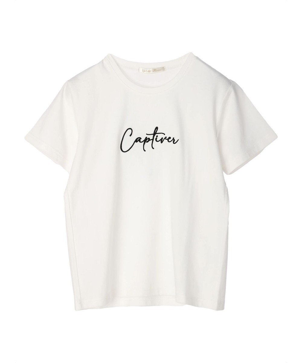 Green Parks ・Ｐｅｔｉｔ　Ｆｌｅｕｒ　ロゴ刺繍Ｔシャツ 