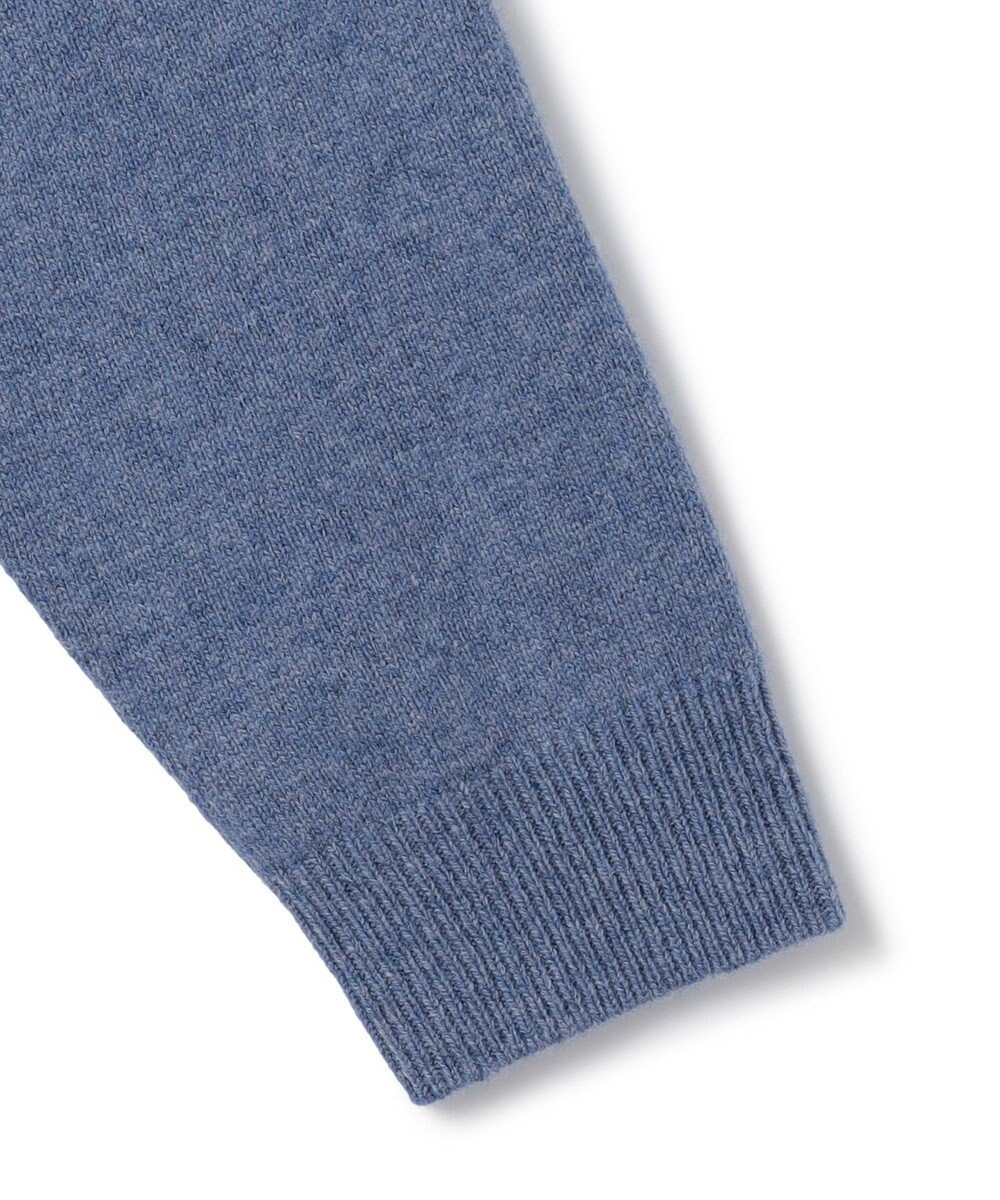 J.PRESS YORK STREET 【UNISEX】ウールカシミヤ フーディーニット 