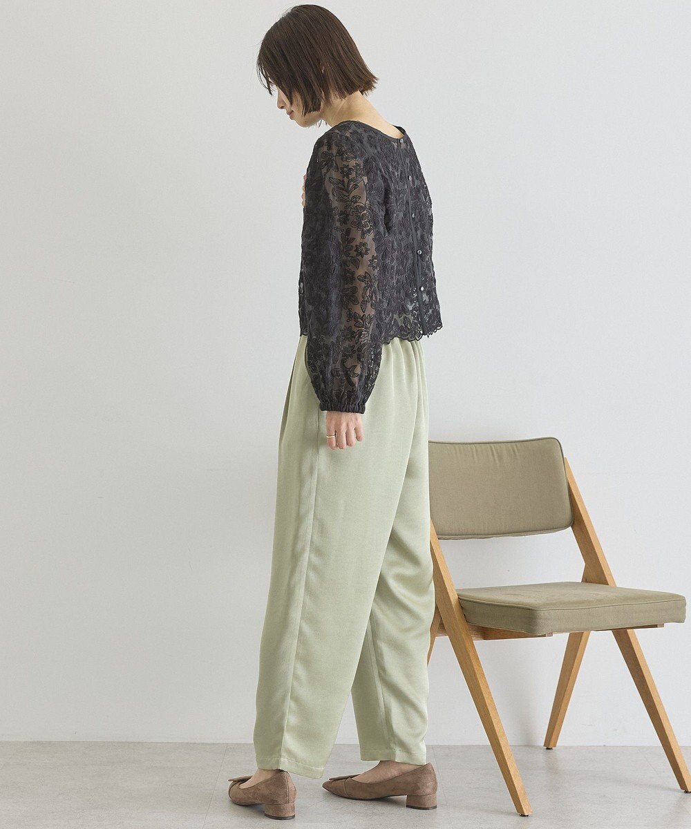 AMERICAN HOLIC 【前後2WAY】シアーレースブラウス 