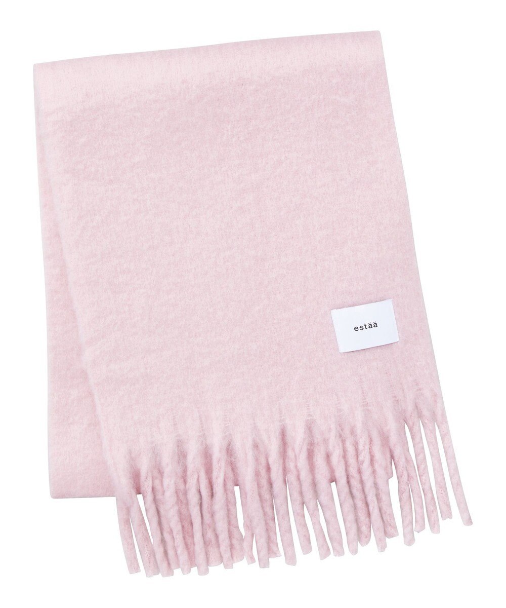 MOONBAT 【美人百花2月号/CanCam/andGIRL掲載】洗える ボリュームマフラー ソフトプレーン 幅40cm 