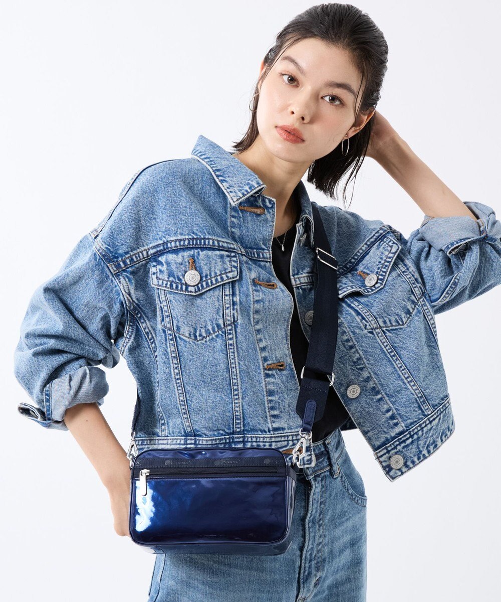 LeSportsac MIR E/W PHONE CROSSBODY/サファイア 