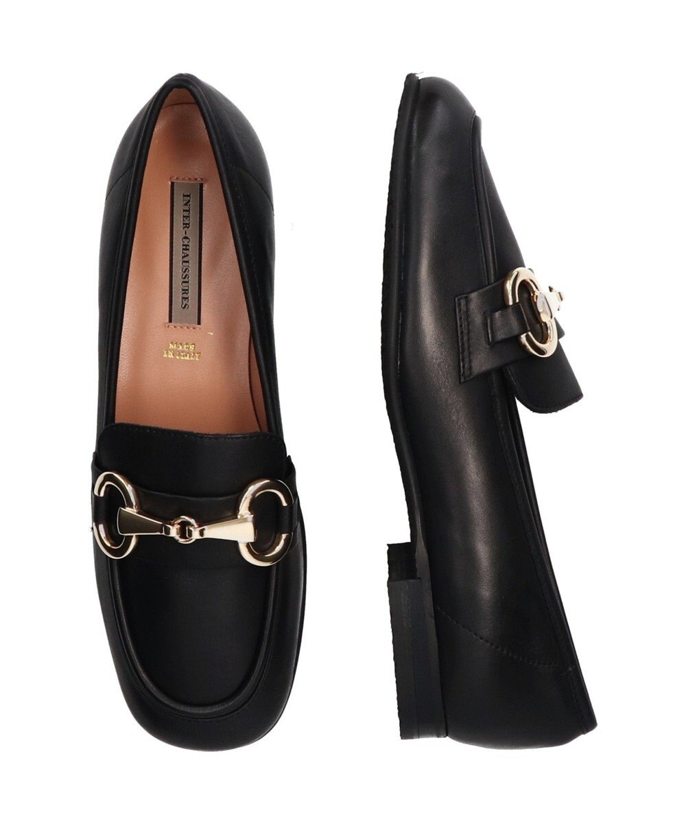 INTER-CHAUSSURES 【INTER-CHAUSSURES】ソフトスクエアトウビットローファー 