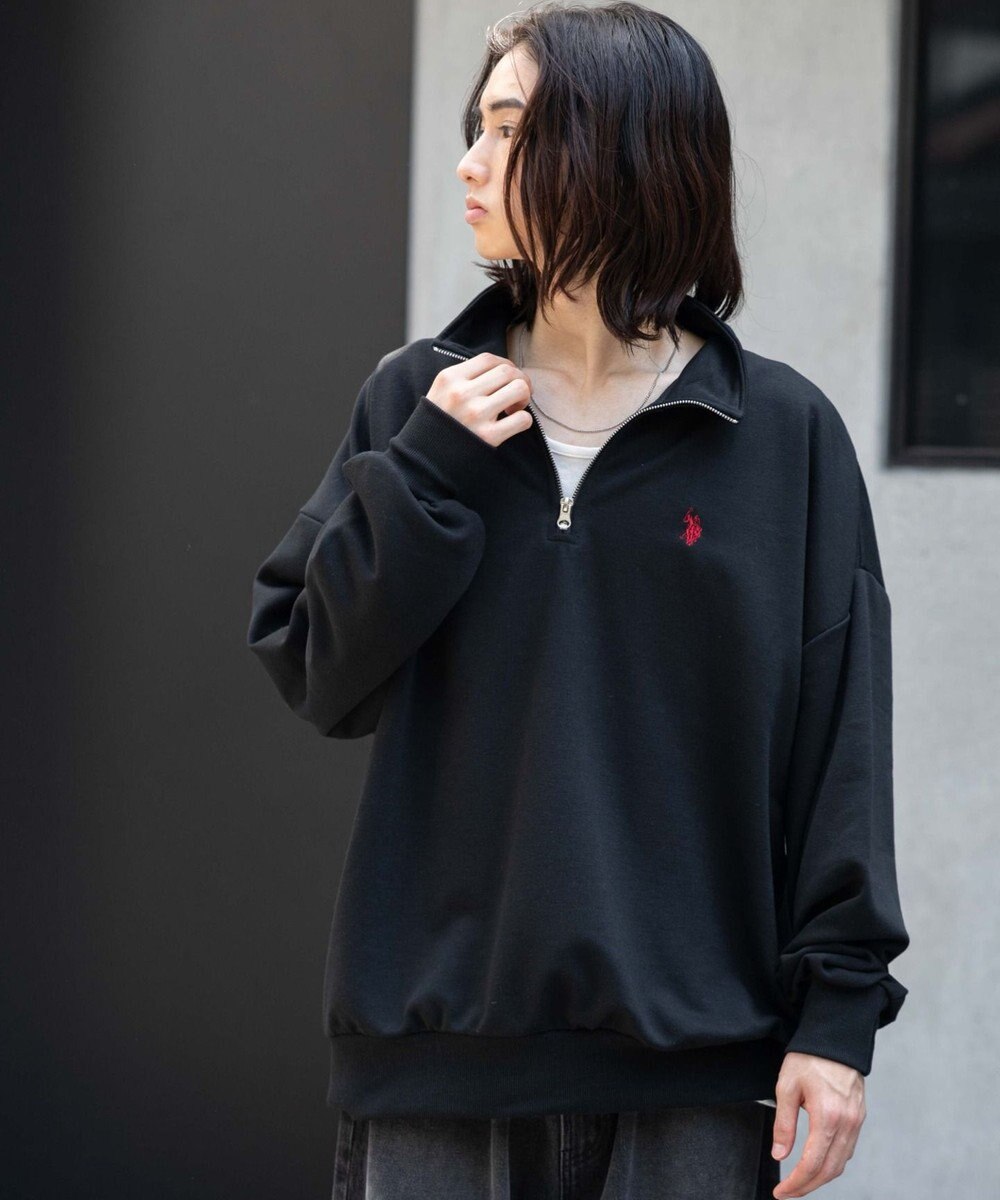 WEGO 【WEB限定/25年秋冬新作/ユニセックス着用ITEM】別注USPOLOハーフZIPPO 