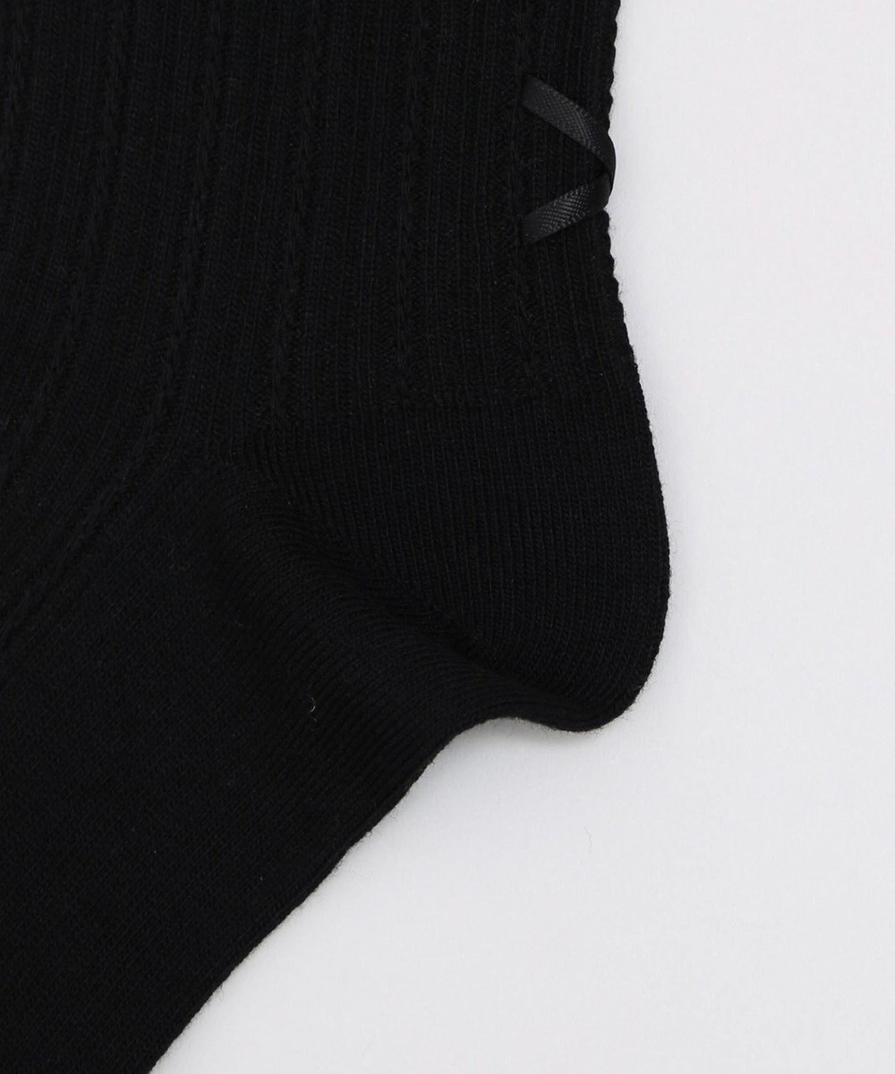 WEGO レースアップバックリボンソックス 