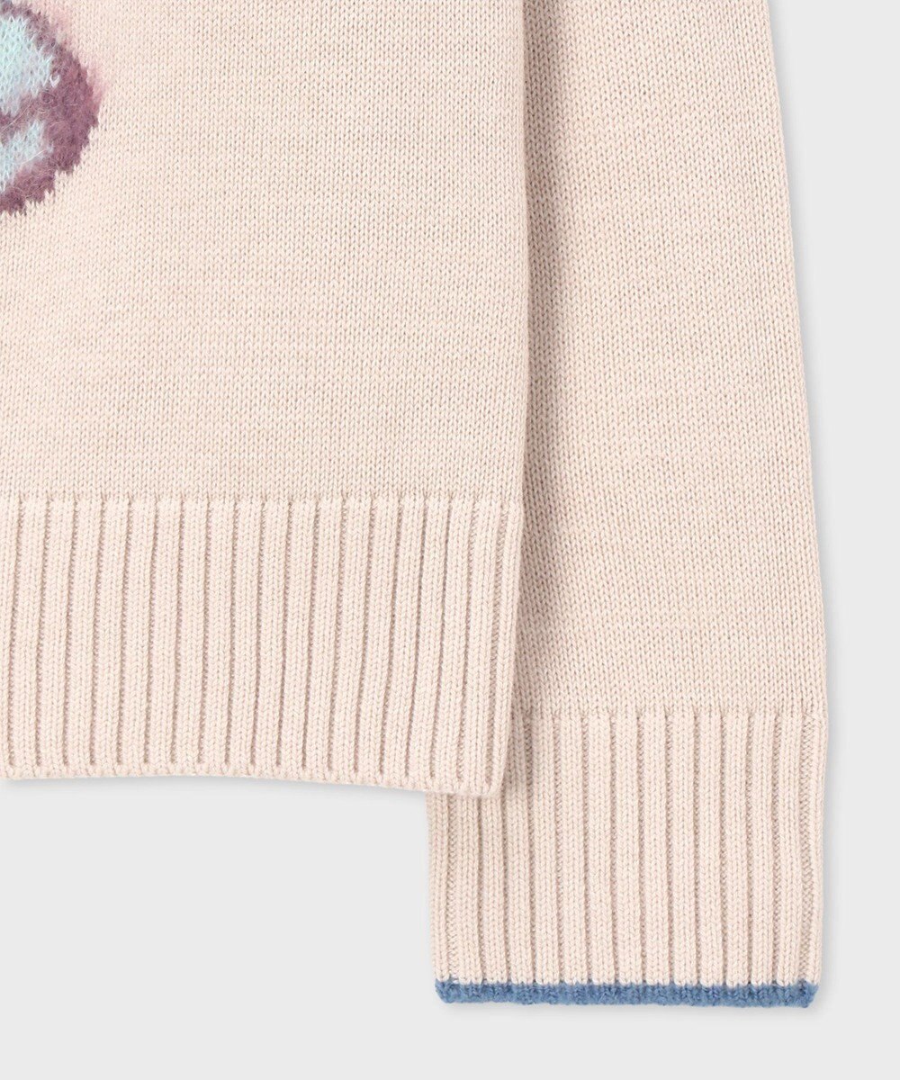 Paul Smith Damask Rose インターシャ ニット 