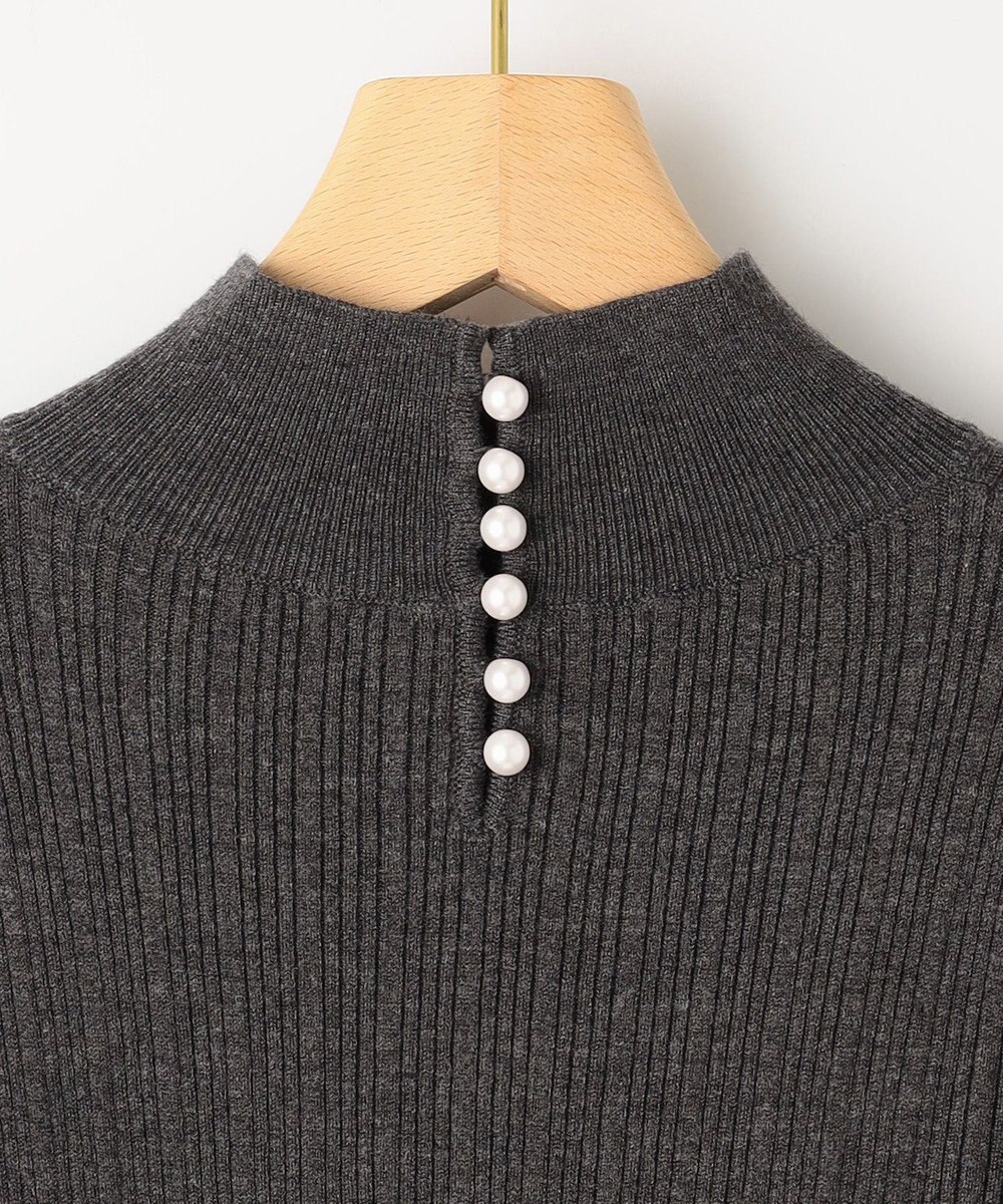 組曲 リブハイネック  ニット 