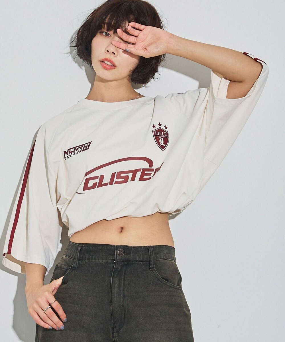 WEGO 【ユニセックス着用ITEM/MLサイズ展開】ゲームロゴスリーブラインT 