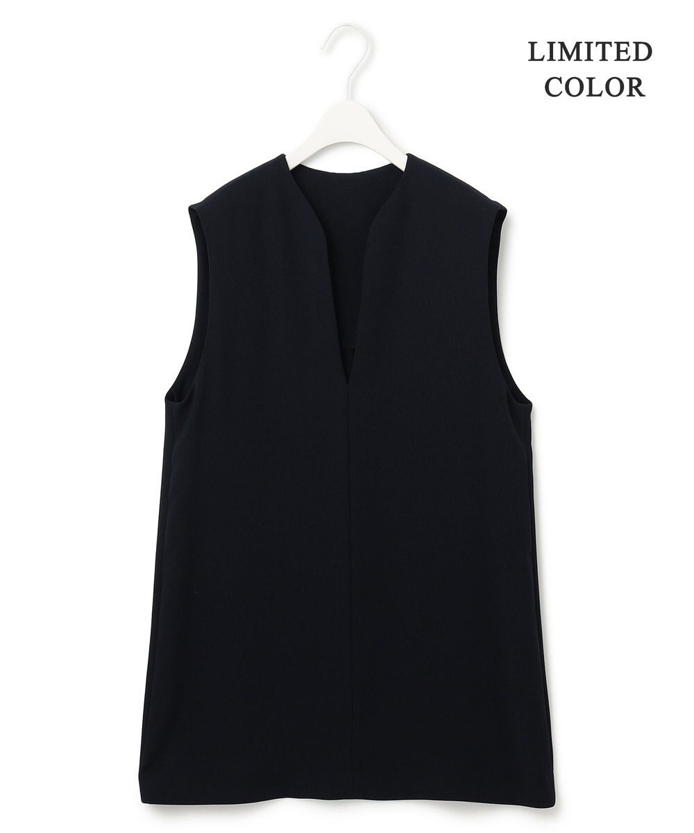 ICB L 【WEB限定カラーあり・洗える】 ライトダブルクロス べスト 