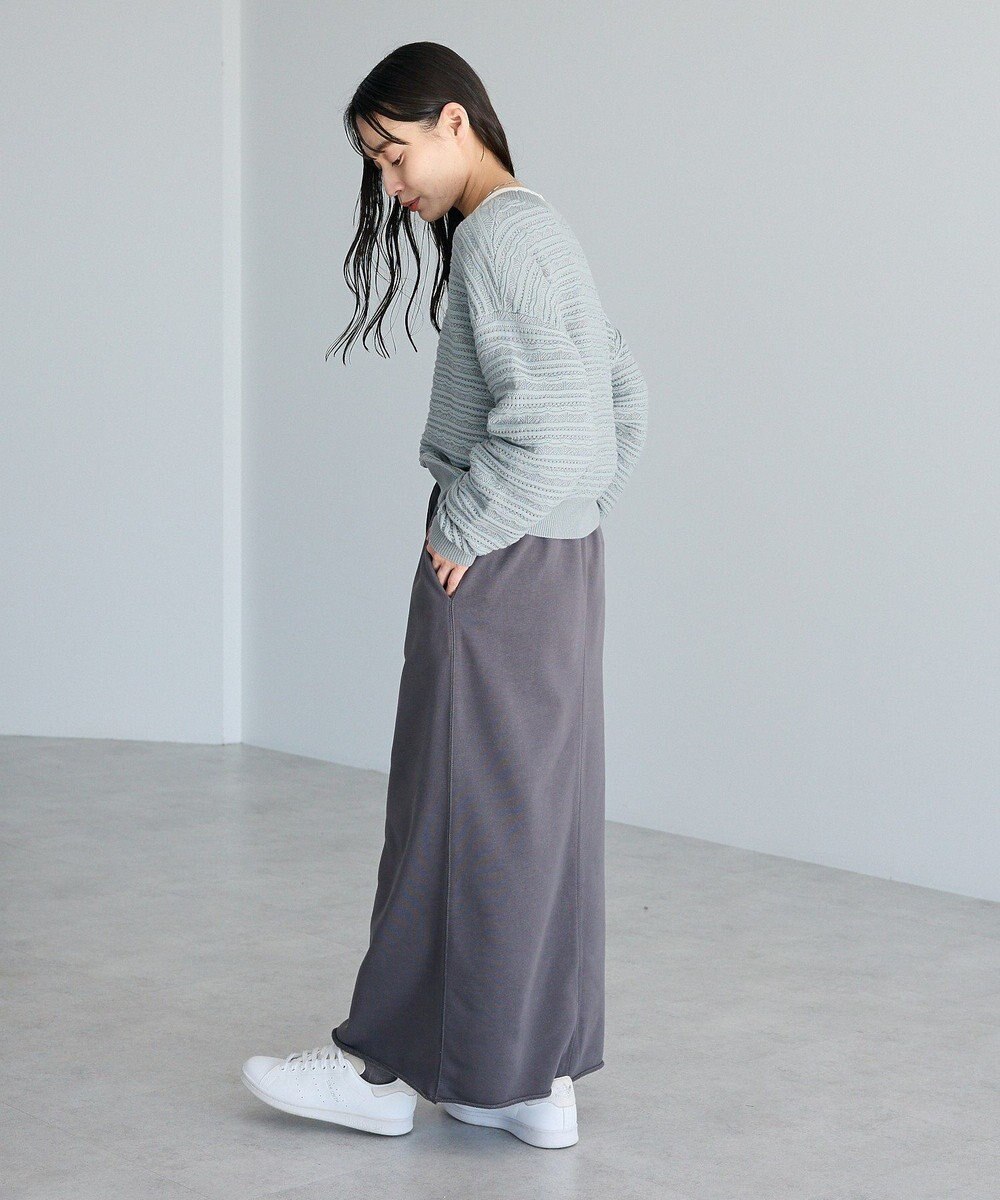 CRAFT STANDARD BOUTIQUE レースボーダーニットプルオーバー 