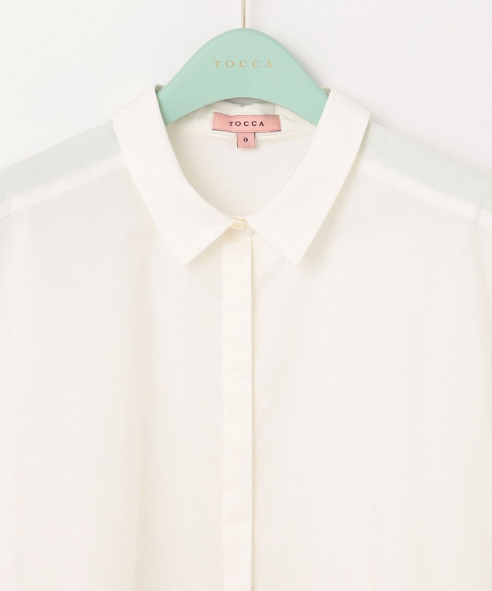 TOCCA 【洗える！】WHITE GEM ブラウス 
