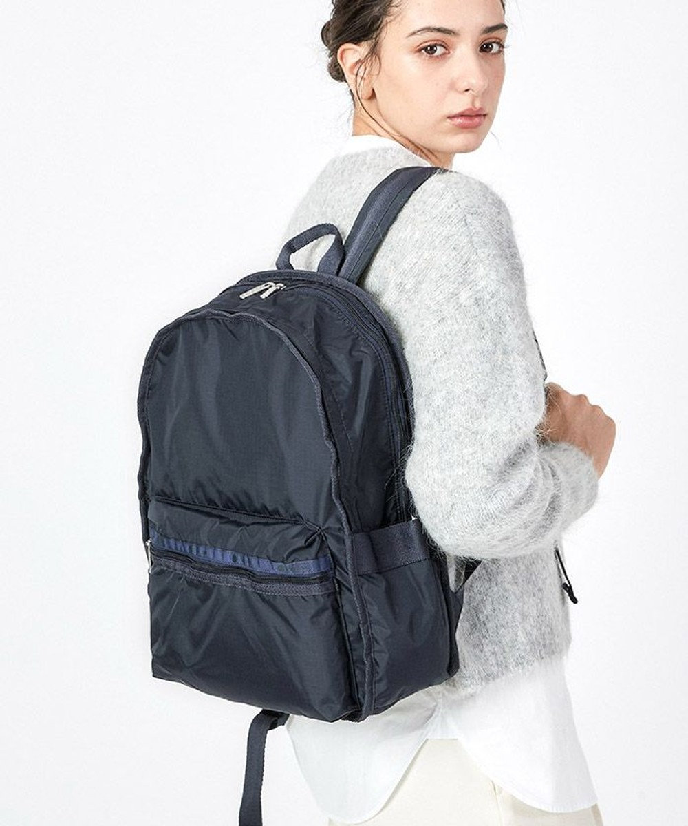 LeSportsac ROUTE BACKPACK/ディープシーブルー ディープシーブルー