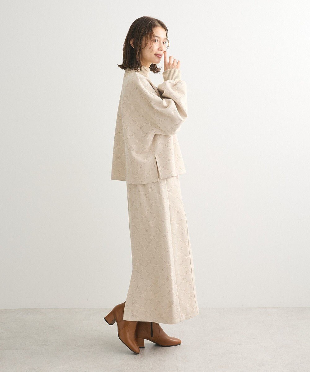 Green Parks ・ＥＬＥＮＣＡＲＥ　ＤＵＥ　エンボスナロースカート 