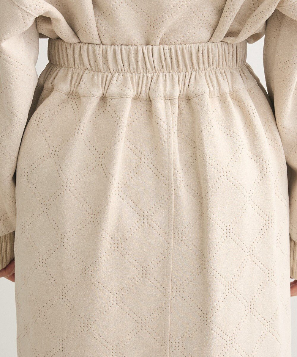 Green Parks ・ＥＬＥＮＣＡＲＥ　ＤＵＥ　エンボスナロースカート 