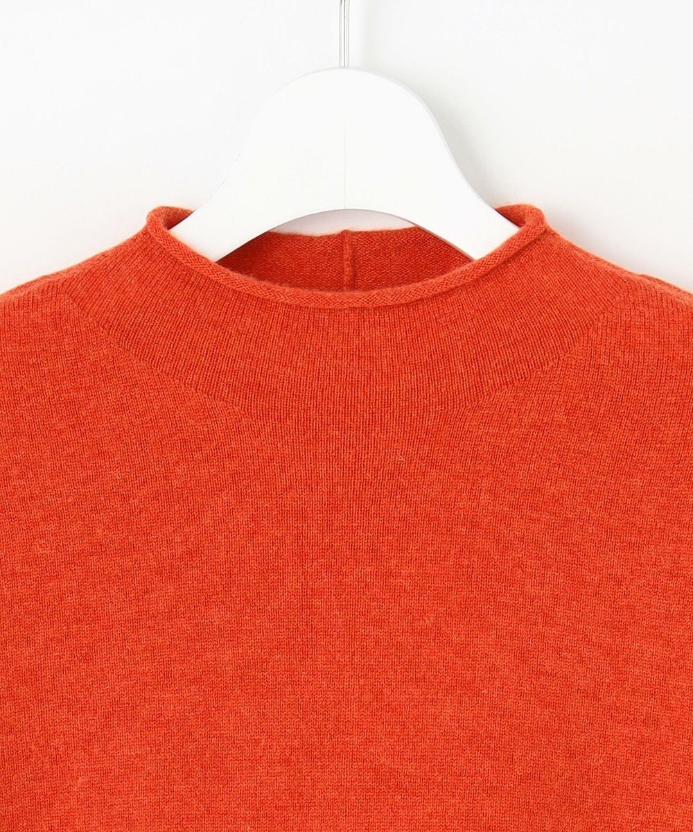 J.PRESS LADIES S 【洗える】CASHMERE BLEND スタンドカラー ニット 