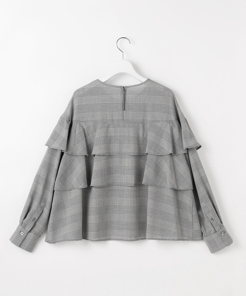 自由区 L 【カタログ掲載】TWハイツイストビエラフリル ブラウス 