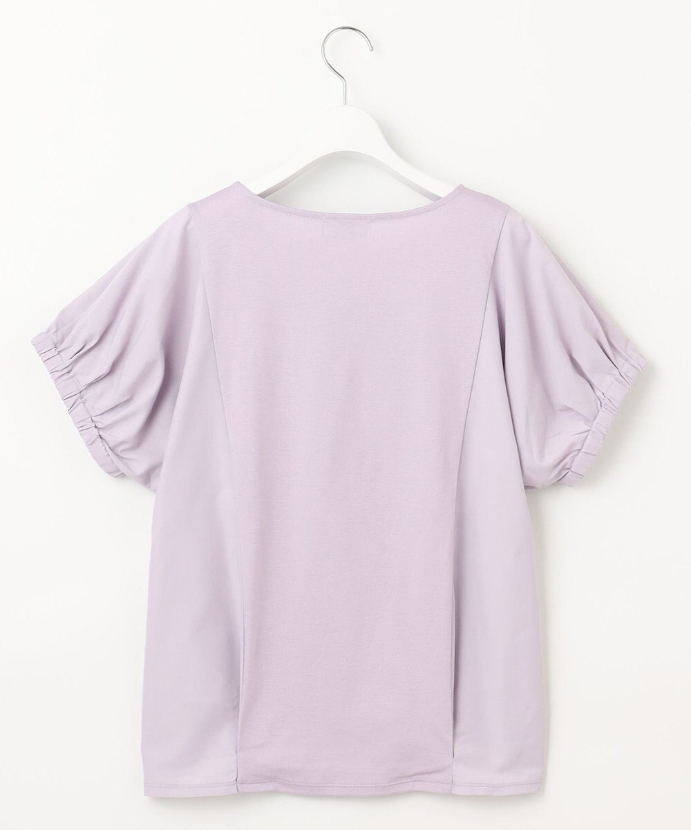 J.PRESS LADIES 【接触冷感・吸水速乾】MULTI EFFECT JERSEY フレンチスリーブ ドルマン カットソー 