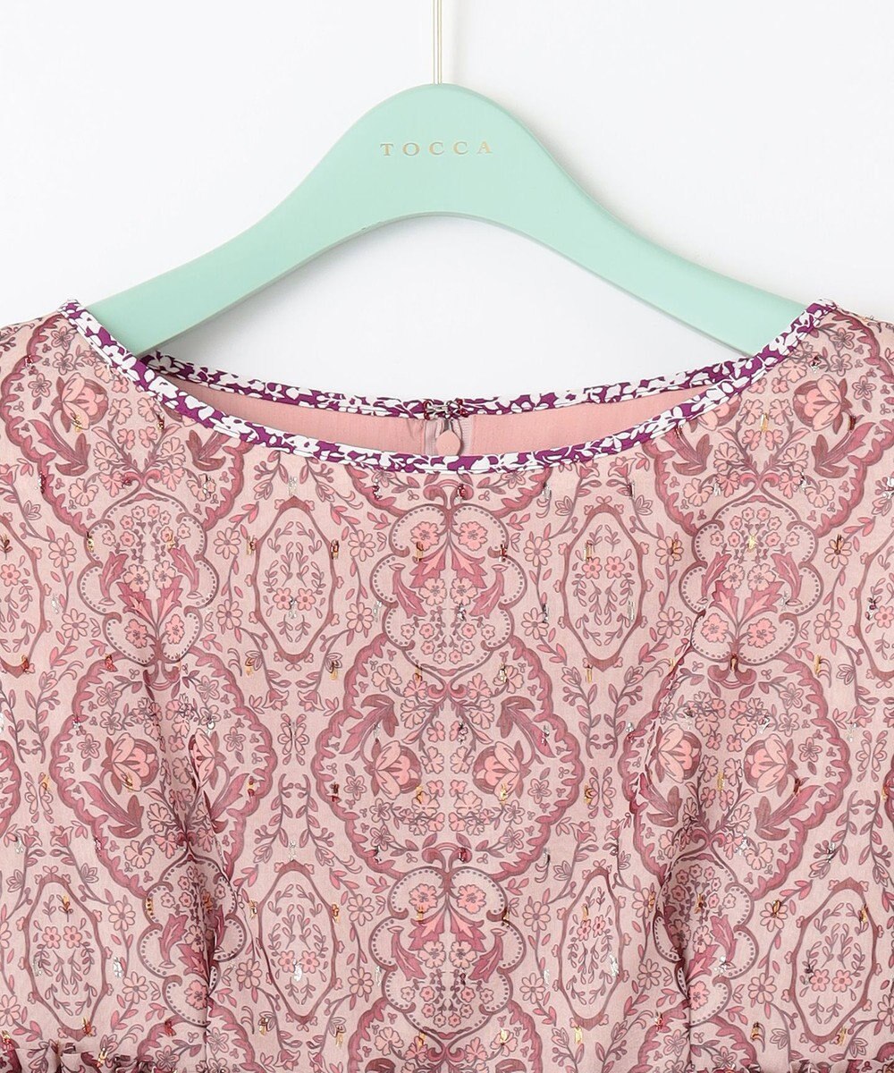 TOCCA 【消臭＆洗える！】PINK JAIPUR ロングドレス 