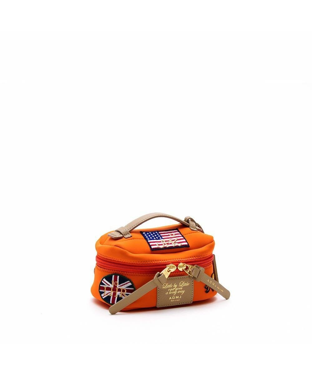 A.D.M.J. 【魔法の様に軽い】マジックライト/フラッグワッペンバニティバッグS 