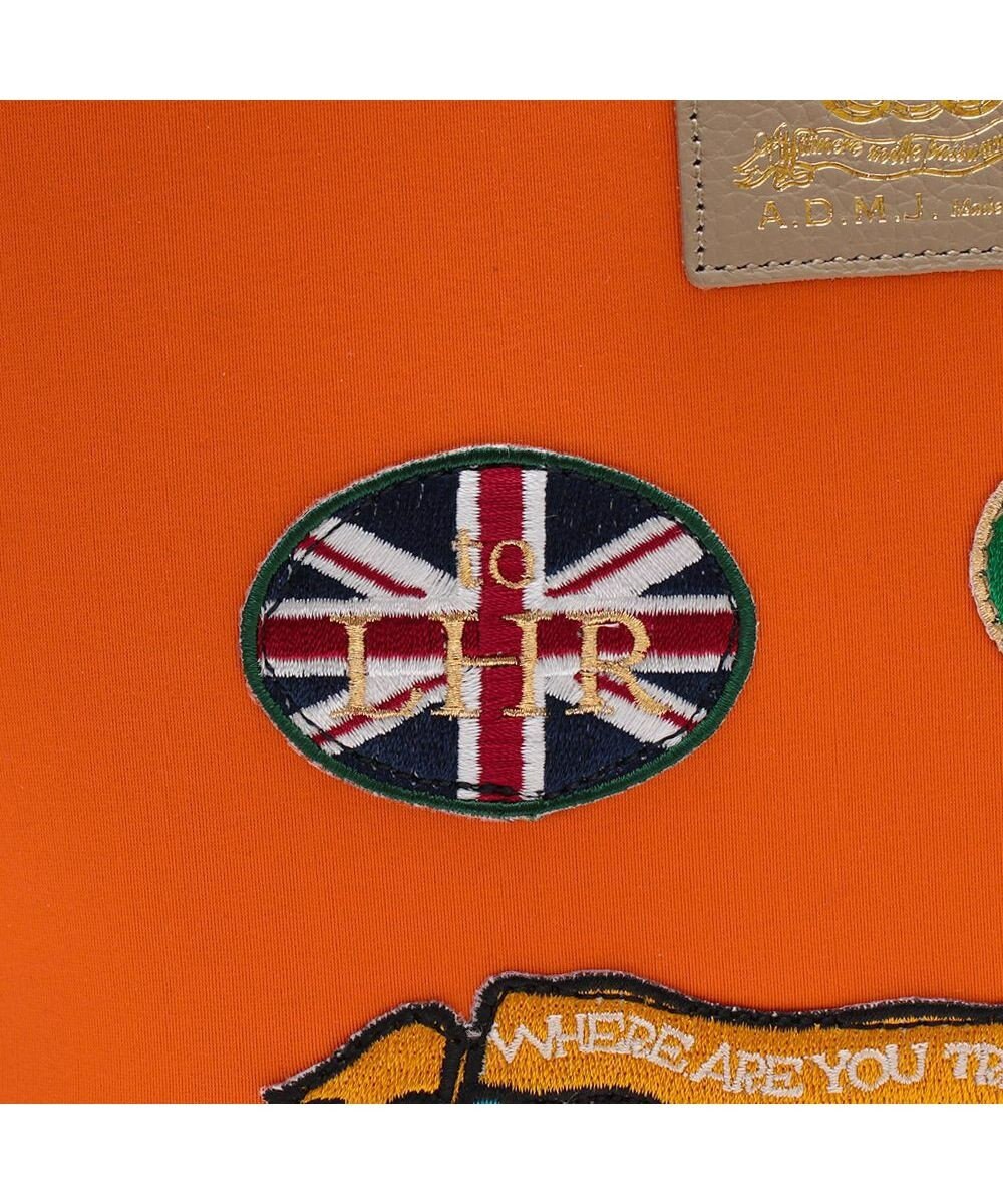 A.D.M.J. 【魔法の様に軽い】マジックライト/フラッグワッペンバニティバッグS 