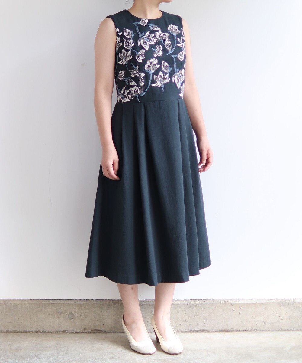 モクレン刺繍ワンピースドレス Muuc ファッション通販 公式通販 オンワード クローゼット