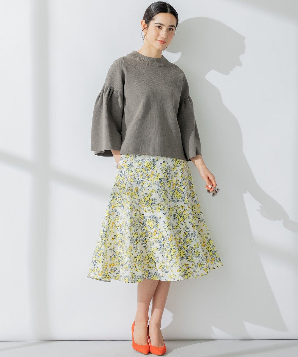 組曲 AMOSSAベルスリーブ ニット 