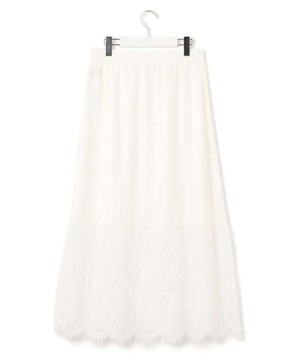 23区 S 【LEE10月号掲載/洗える】レースコンビ ペチコート スカート 