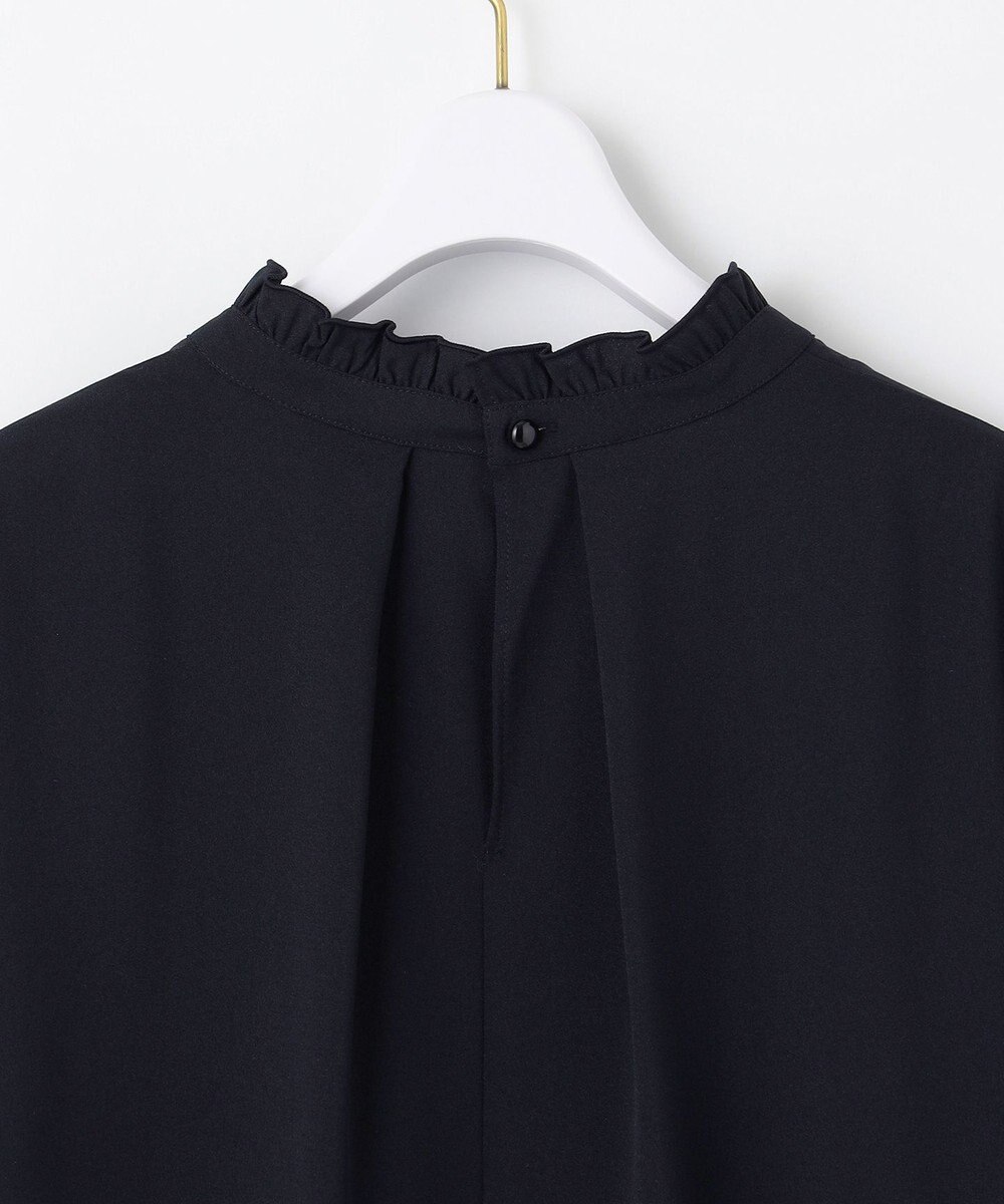 ANY SIS 【洗える】フリルネックスタンド ブラウス 