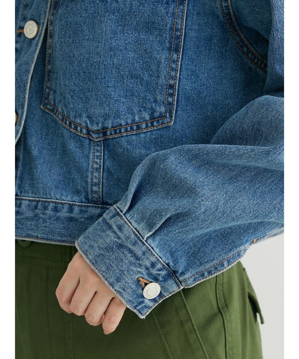 Green Parks ・Ｄｏｕｂｌｅ　Ｆｌａｇｓ　フリルカラーＧジャン 