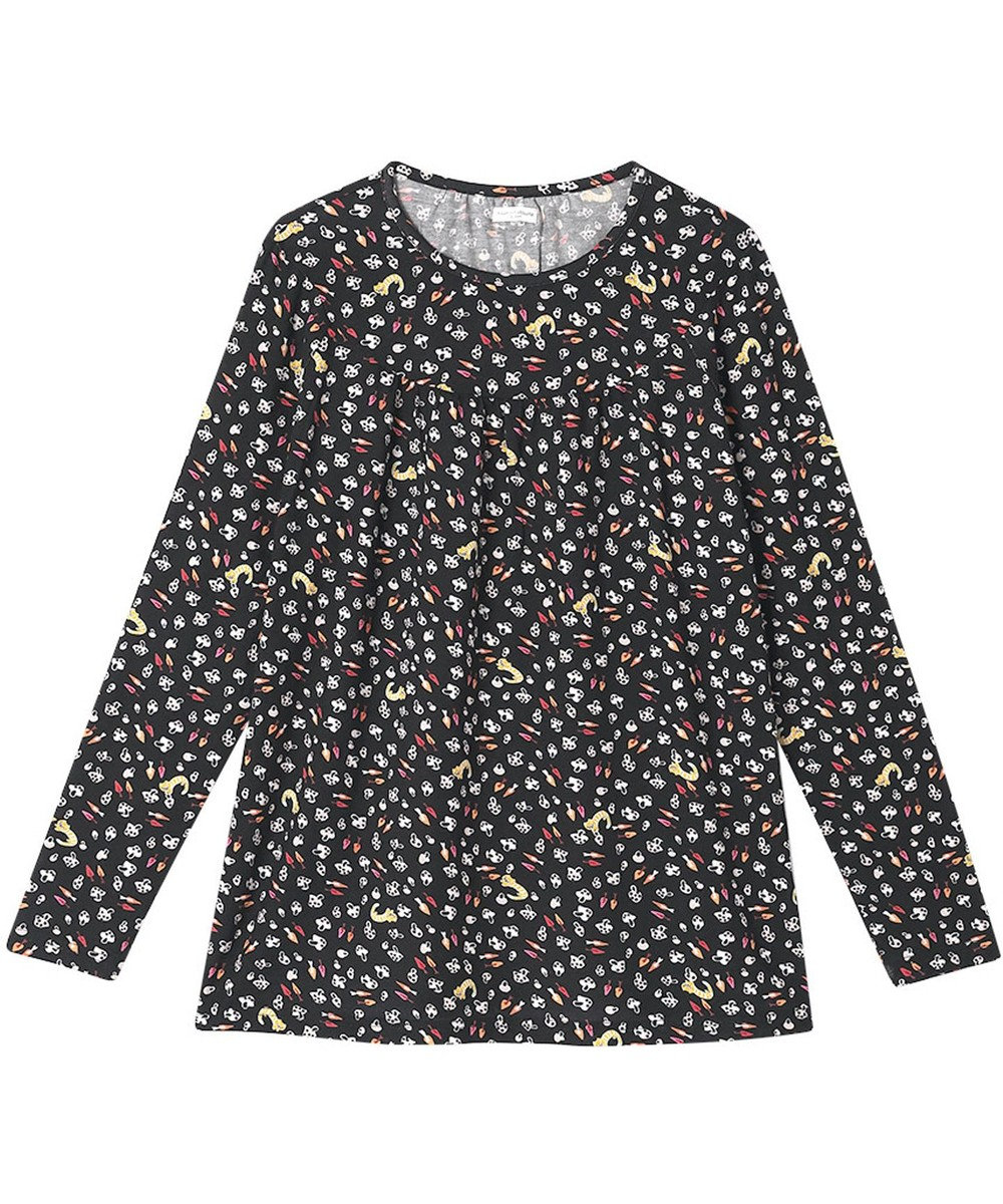 tsumori chisato SLEEP ツモリチサト トップス ベア天竺素材(本体) 長袖 ルームウェア レディース UTX551/ワコール 