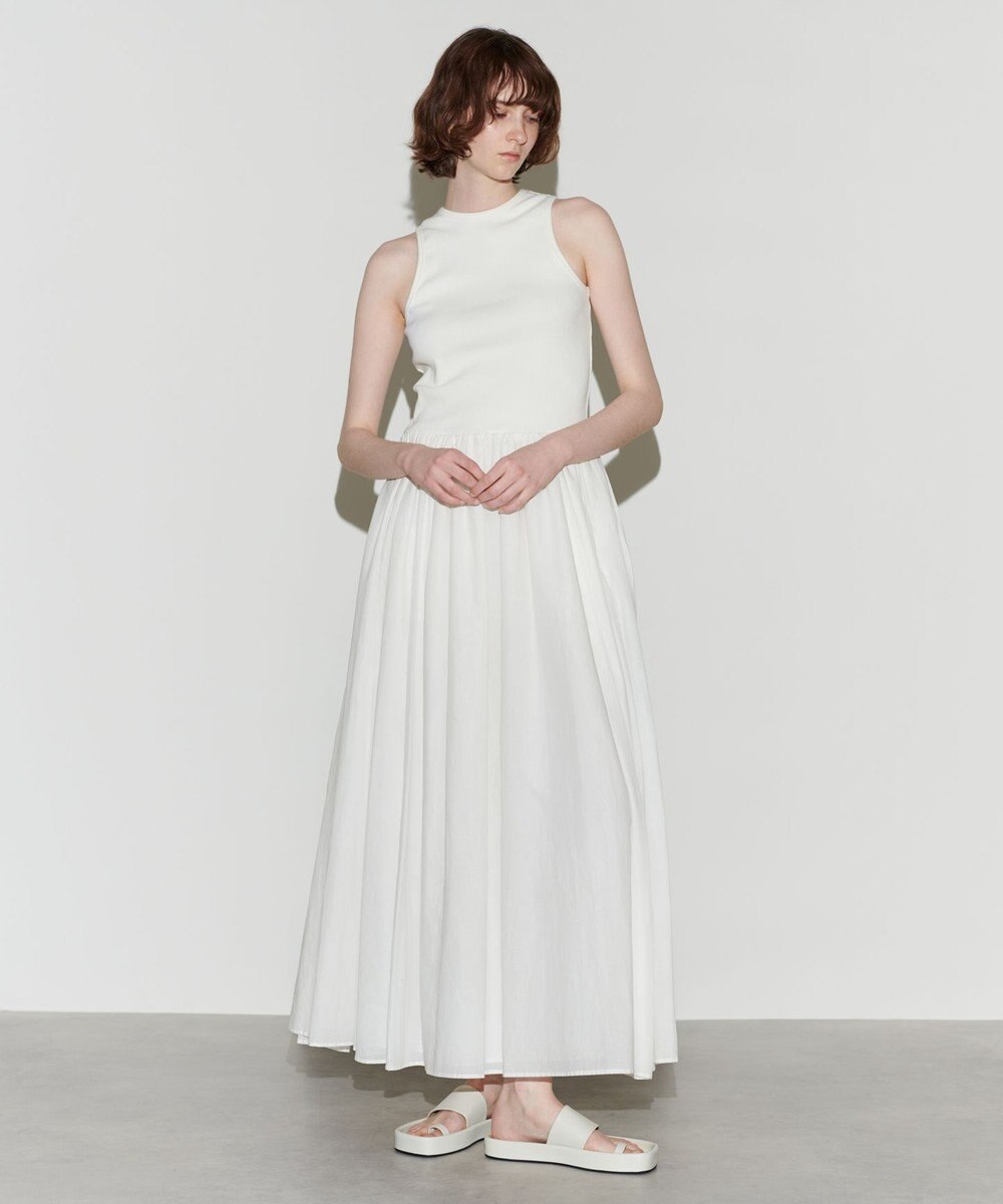 NAVE 【Nave　洗える】トランスペアレントボイル ドレス 