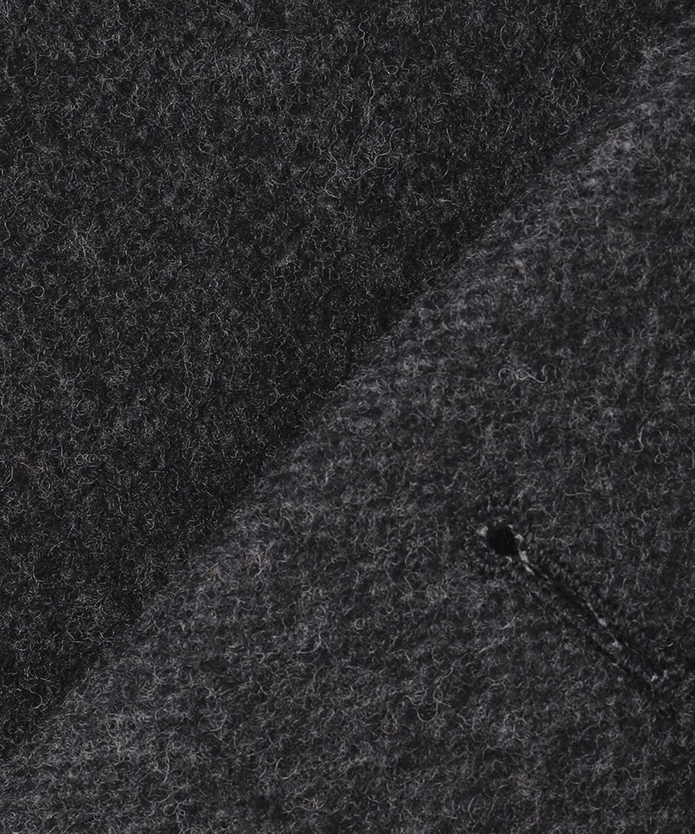 J.PRESS LADIES L ショートビーバー ステンカラーコート 