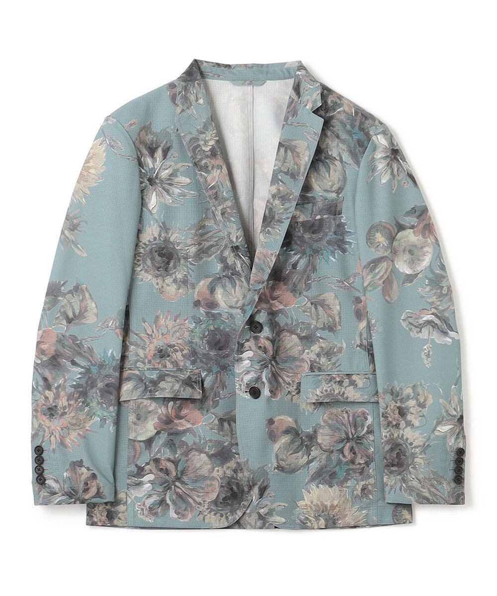 JOSEPH HOMME 【LEON 掲載】クールドッツストレッチトロピカル柄　ジャケット 