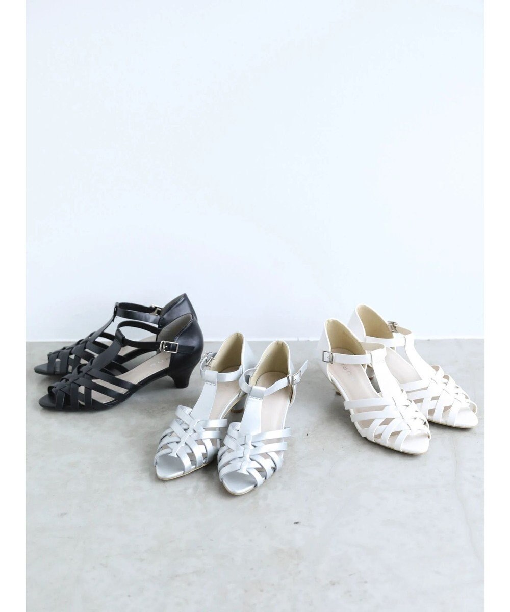 Green Parks ＲＵＰＩＳ．メッシュＴストラップグルカサンダル 