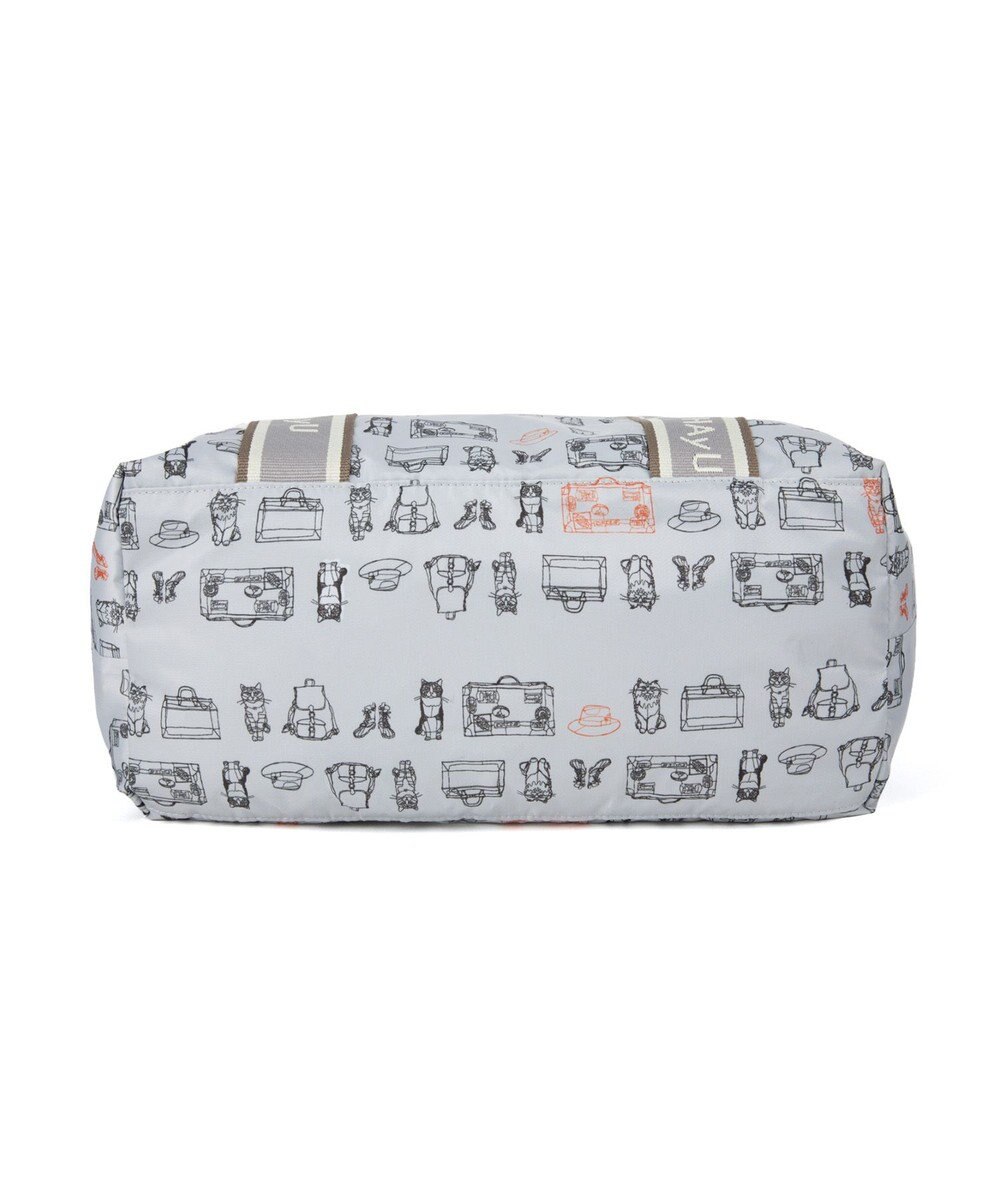 ACE BAGS & LUGGAGE 【雑誌掲載】 HAyU × ace.  フォールディング 折り畳みトートバッグ 猫柄 22L 17861 