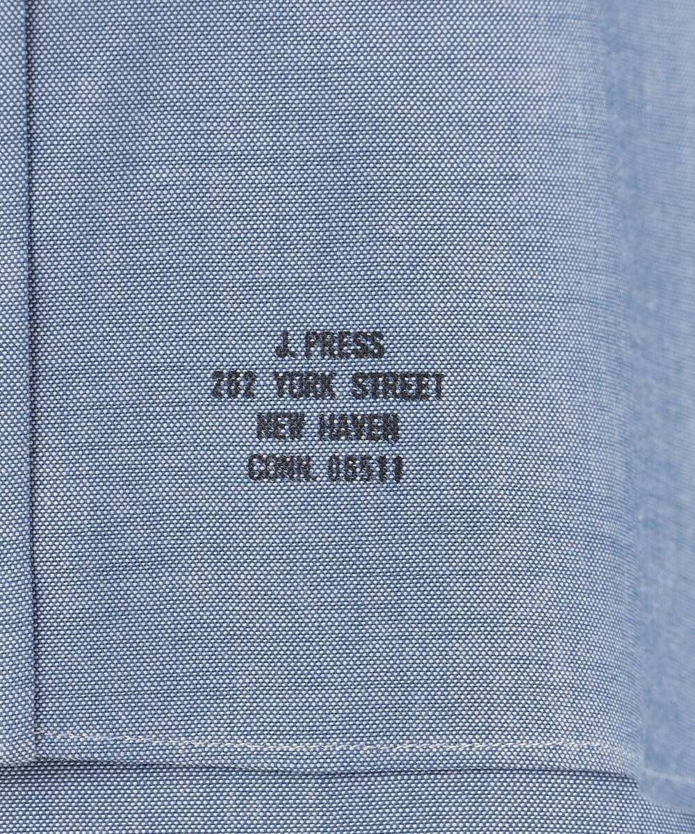 J.PRESS MEN 【AaronChang】【UNISEX】コットンダンガリー シャツ / B.D. / Baggy-Fit 