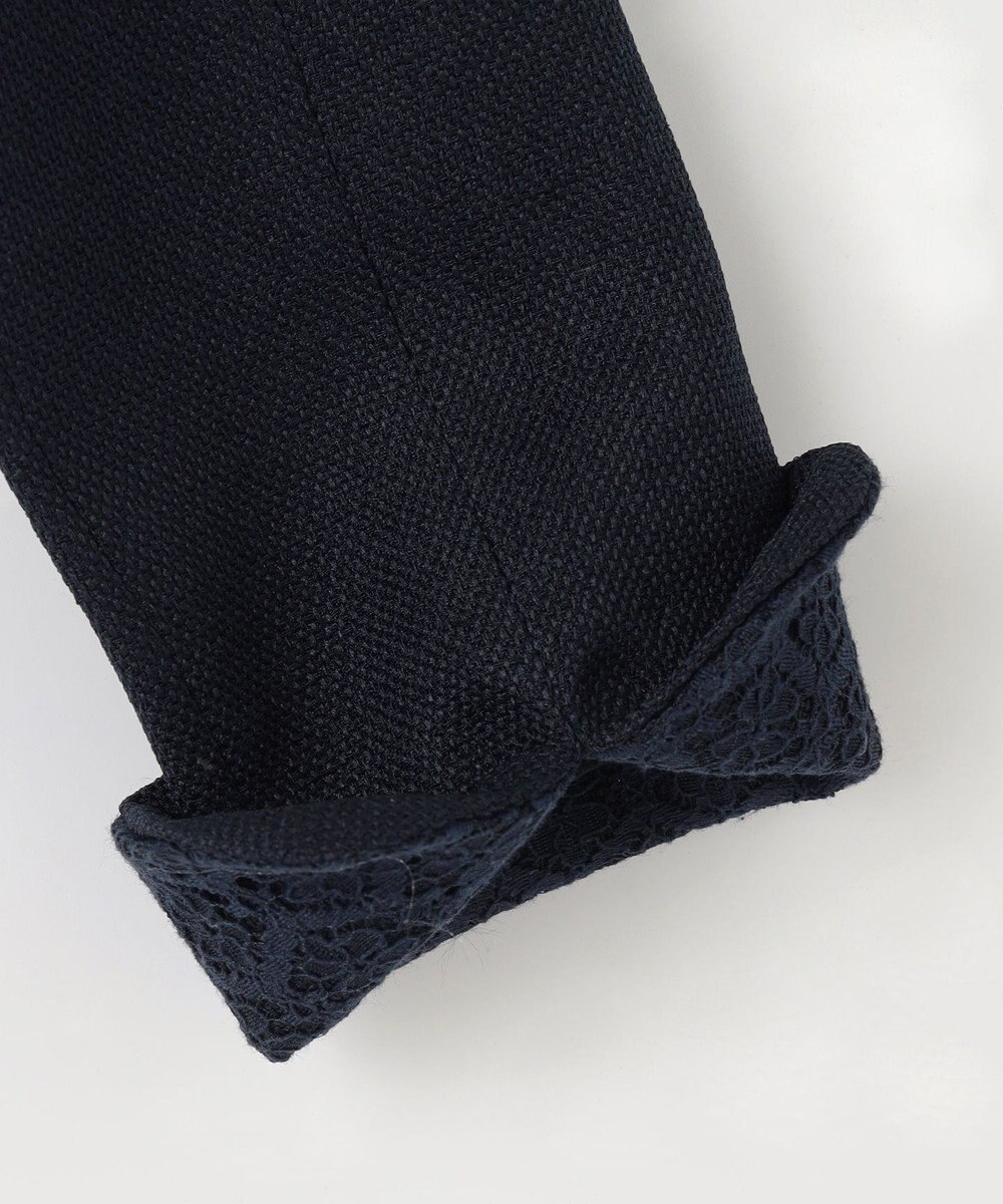 ANY KIDS 裾スカラップノーカラージャケット 