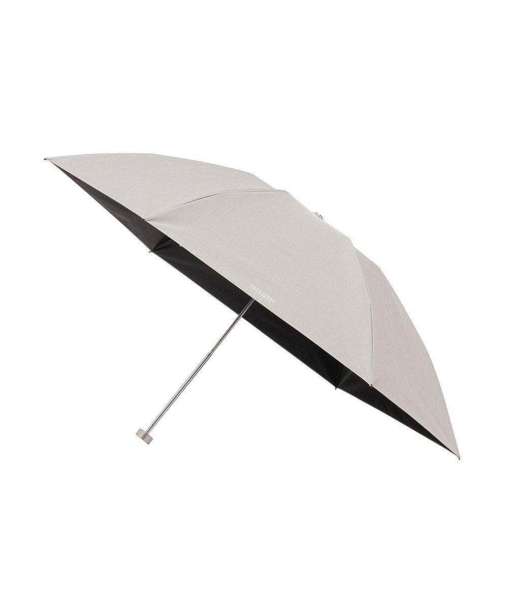 MOONBAT 【 遮光率100％/遮熱/UV/軽量】MACKINTOSH PHILOSOPHY(マッキントッシュフィロソフィー)晴雨兼用日傘 無地 シャンブレーBarbrella バーブレラ 折りたたみ傘 フワクール生地使用 