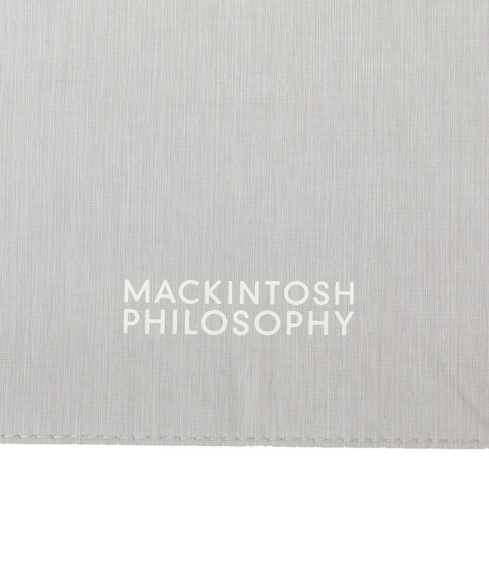 MOONBAT 【 遮光率100％/遮熱/UV/軽量】MACKINTOSH PHILOSOPHY(マッキントッシュフィロソフィー)晴雨兼用日傘 無地 シャンブレーBarbrella バーブレラ 折りたたみ傘 フワクール生地使用 